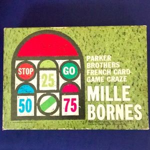 1962 Vintage - Mille Barnes Card Game - Great Condition!